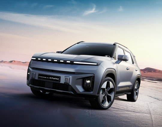 쌍용자동차 토레스 EVX. 쌍용차 제공